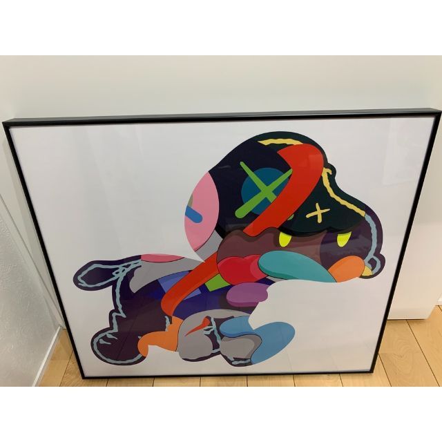 KAWS/カウズ　Offset print「STAY STEADY」リプロダクト エンタメ/ホビーの美術品/アンティーク(版画)の商品写真