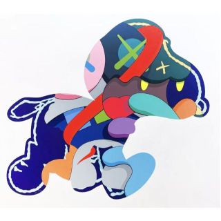 KAWS/カウズ　Offset print「STAY STEADY」リプロダクトカウズ