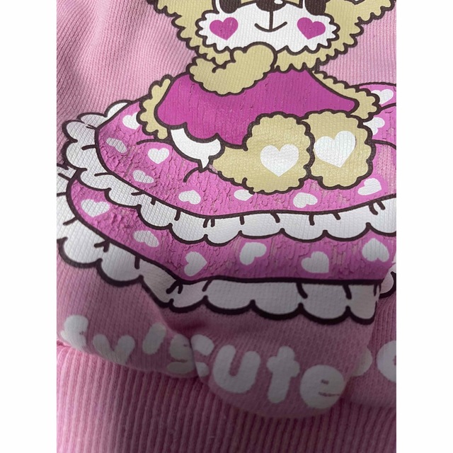 EARTHMAGIC(アースマジック)のアースマジック　トレーナー キッズ/ベビー/マタニティのキッズ服女の子用(90cm~)(Tシャツ/カットソー)の商品写真