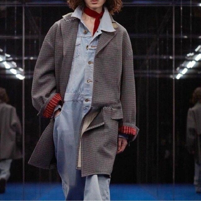 日本製・綿100% 新品タグ付き 21-22AW 1piu1uguale3 ファーラップ