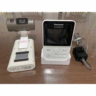 パナソニック(Panasonic)のパナソニック　モニター付きドアカメラ　VS-HC400-W(その他)