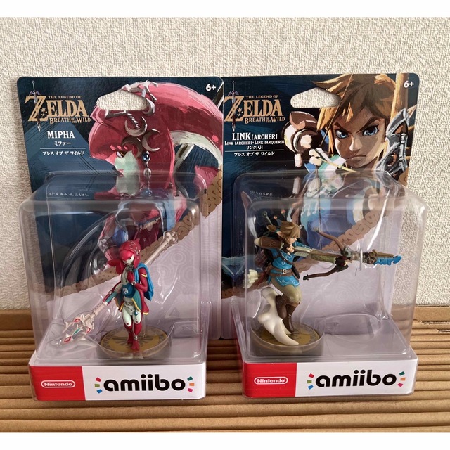 新品未開封　amiibo アミーボ ゼルダ ミファー リンク(弓)