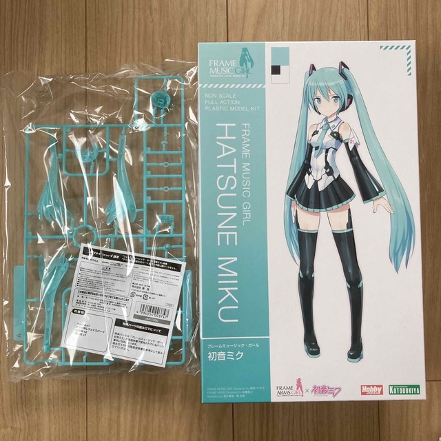 フレームミュージック・ガール　初音ミク　桜ミク　雪ミク　特典付き　3点セット エンタメ/ホビーのおもちゃ/ぬいぐるみ(模型/プラモデル)の商品写真