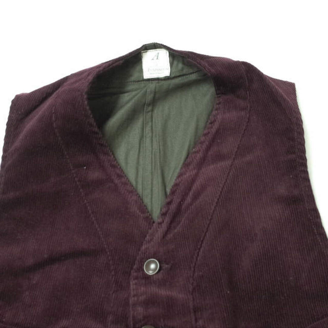 ANATOMICA - ANATOMICA アナトミカ フランス製 SAGAN VEST - CORDUROY