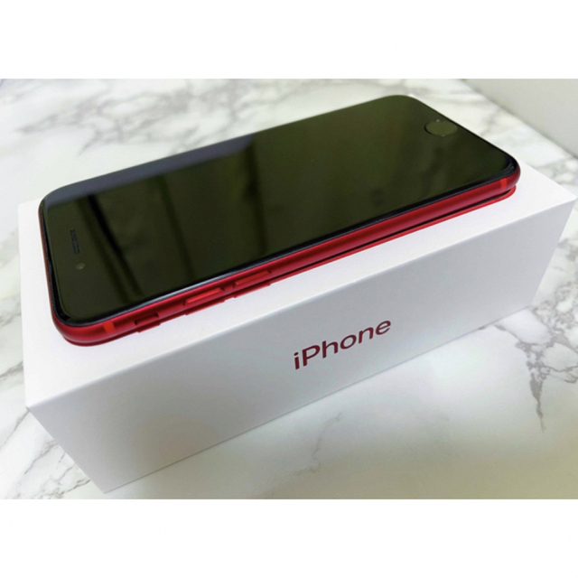 iPhone SE2 128GB レッド　美品