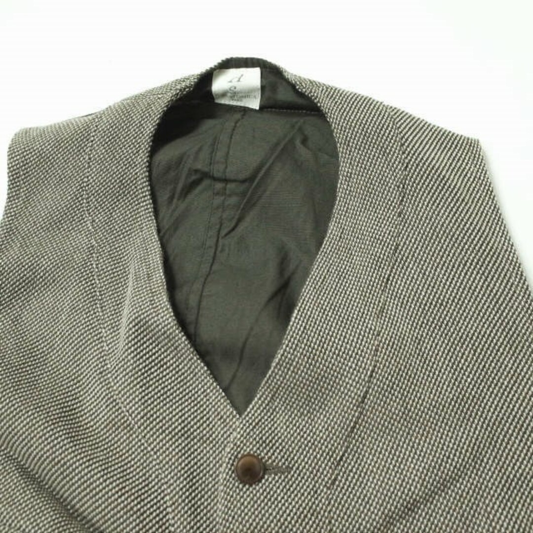 ANATOMICA - ANATOMICA アナトミカ フランス製 SAGAN VEST - LINEN