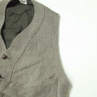 ANATOMICA - ANATOMICA アナトミカ フランス製 SAGAN VEST - LINEN