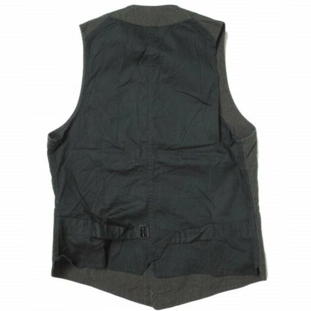 ANATOMICA アナトミカ フランス製 SAGAN VEST - COTTON WABASH STRIPE