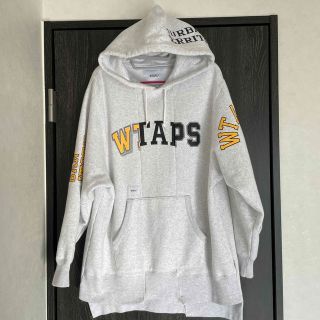 ダブルタップス(W)taps)の美品！ダブルタップス 18A/W 再構築リメイクプルオーバースウェットパーカー(パーカー)