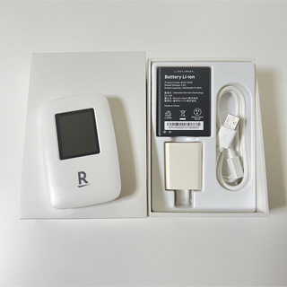 ラクテン(Rakuten)の楽天モバイル ポケットWi-Fi R310 ホワイト(その他)