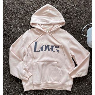 エイチアンドエム(H&M)の最終sale✨H&M Loveロゴパーカー(パーカー)