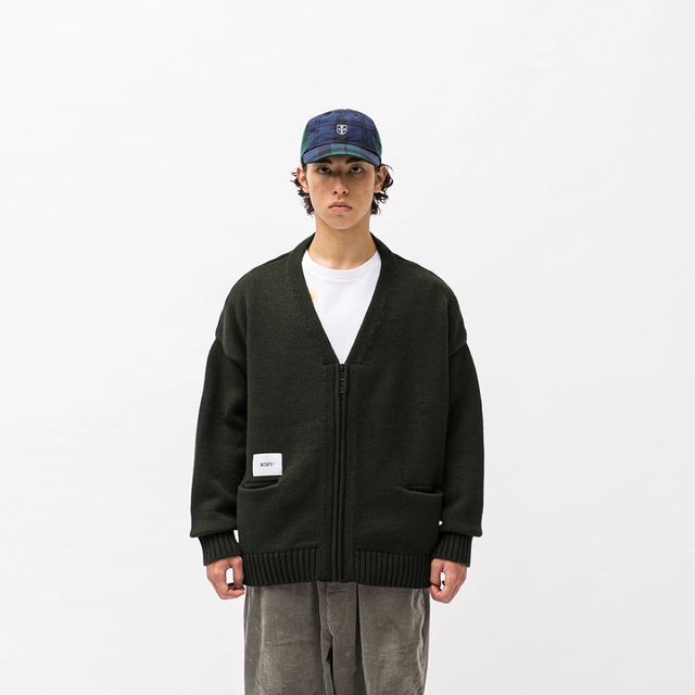 WTAPS 22AW PALMER / SWEATER / ACRYLIC 黒 khaitanpaper.com
