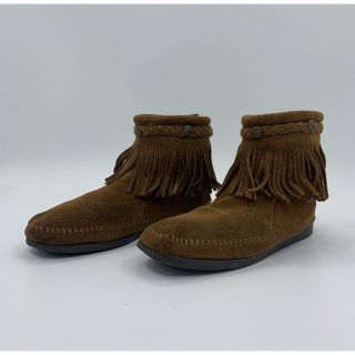 ミネトンカ(Minnetonka)のレディース MINNETONKA ミネトンカ フリーススエードブーツ (ブーツ)