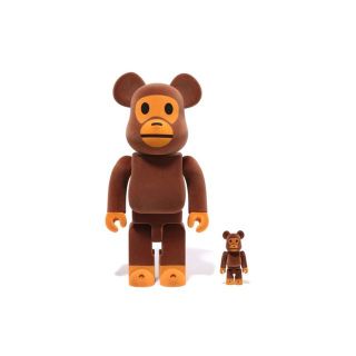 メディコムトイ(MEDICOM TOY)のBE@RBRICK BABY MILO Flocky Ver. 100 &400(その他)