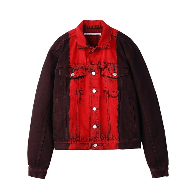 JOHN LAWRENCE SULLIVAN(ジョンローレンスサリバン)のジョンローレンスサリバン 19AW OVERDYED DENIM JACKET メンズのジャケット/アウター(Gジャン/デニムジャケット)の商品写真