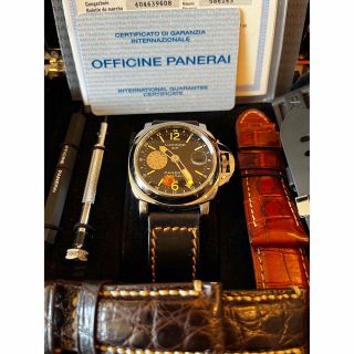 オフィチーネパネライ(OFFICINE PANERAI)のパネライ  ルミノール  GMT 44mm PAM00088 M品番　正規品(腕時計(アナログ))