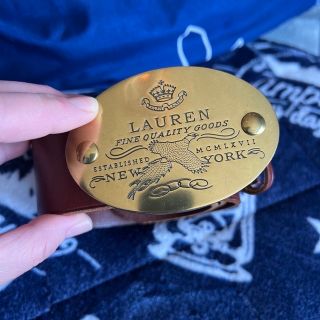 ラルフローレン(Ralph Lauren)のメンズ　本革ラルフローレン　ベルトお値下げ！(ベルト)