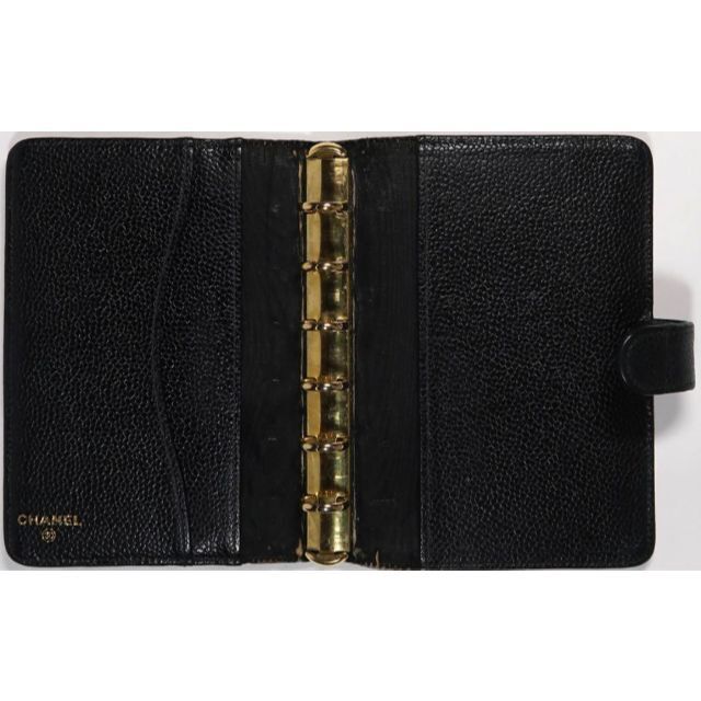 新しいコレクション CHANEL シャネル アジェンダ 手帳カバー キャビア