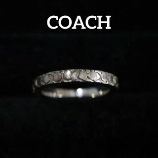 コーチ(COACH)の【匿名配送】 COACH コーチ リング 指輪 SV925 11号 3.4g(リング(指輪))
