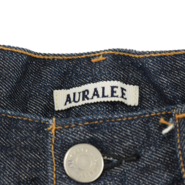 AURALEE(オーラリー)のAURALEE オーラリー 21AW HARD TWIST DENIM 5P PANTS A00P01DM ハードツイスト デニムパンツ インディゴ メンズのパンツ(デニム/ジーンズ)の商品写真