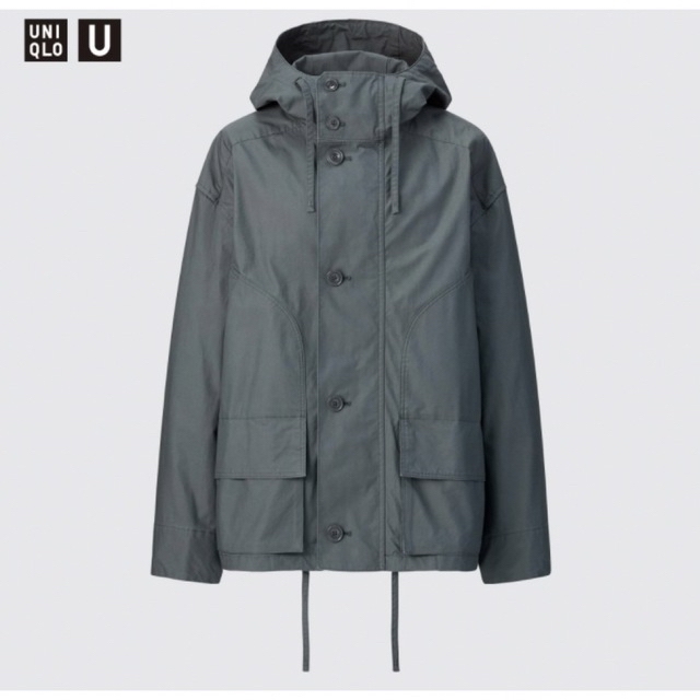 最安値に挑戦】 リラックスパーカ dark gray XXL ユニクロ ユー UNIQLO