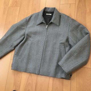 Auralee 19aw チェックブルゾン - www.ecotours-of-oregon.com