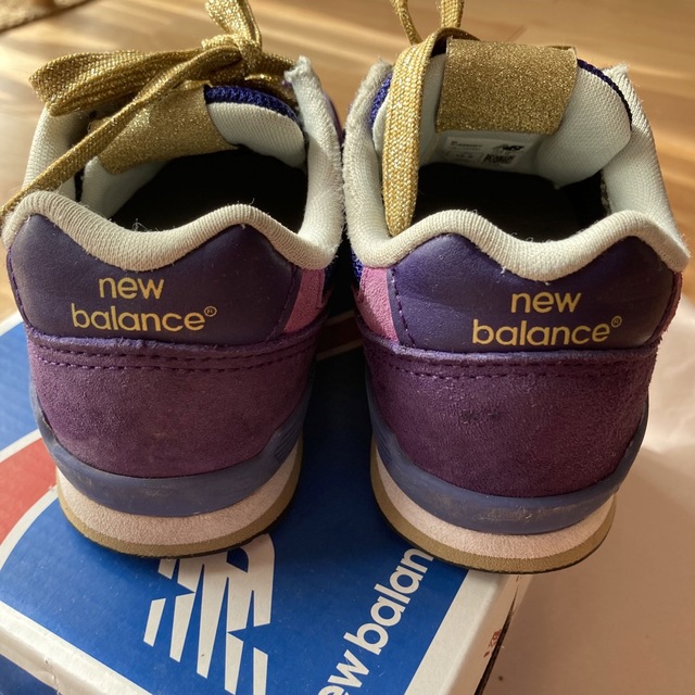 New Balance(ニューバランス)のニューバランス キッズ 18.5cm フィス NB パープル キッズ/ベビー/マタニティのキッズ靴/シューズ(15cm~)(スニーカー)の商品写真