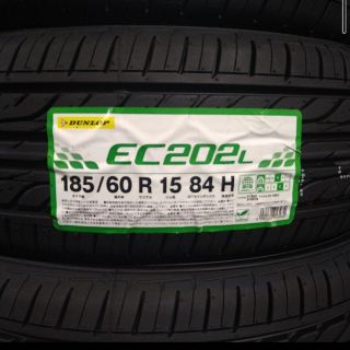 ダンロップ(DUNLOP)の●2023年製●ダンロップ EC202L 185/60R15  4本セット(タイヤ)