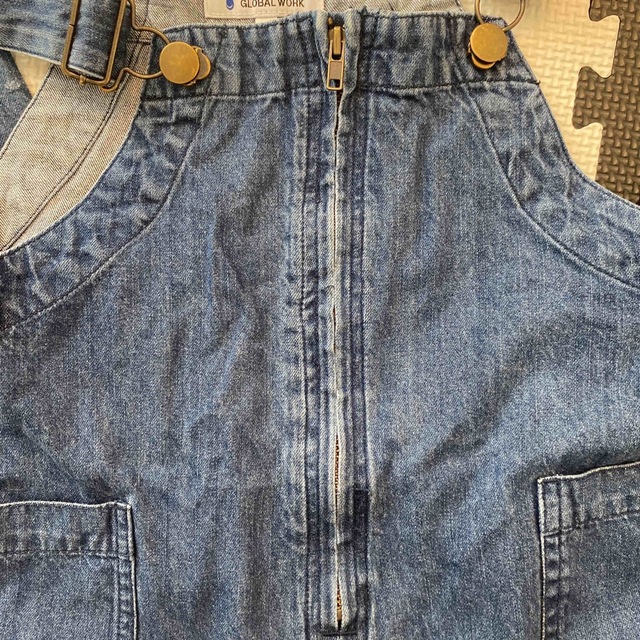 GLOBAL WORK(グローバルワーク)のサロペット　キッズ キッズ/ベビー/マタニティのキッズ服男の子用(90cm~)(パンツ/スパッツ)の商品写真