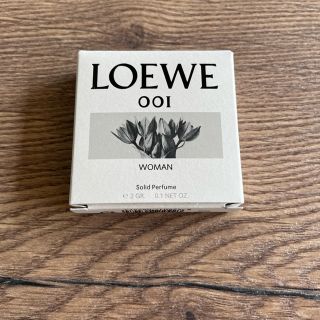 ロエベ(LOEWE)のロエベ　非売品　練り香水　ソリッドパルファン　ロエベ001 ウーマン(香水(女性用))