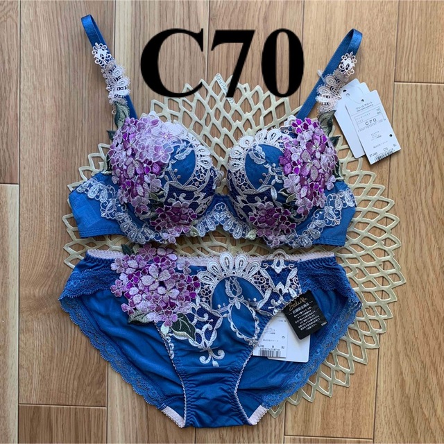 サルート 店舗限49G モロッコ C70ブラジャー Mサイズショーツ-