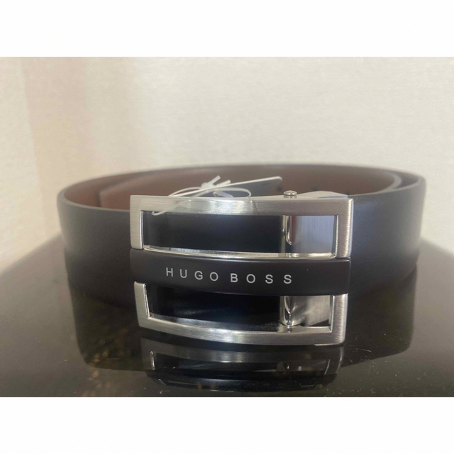 HUGO BOSS - HUGO BOSS牛革ベルト(新品)の通販 by 's shop|ヒューゴ