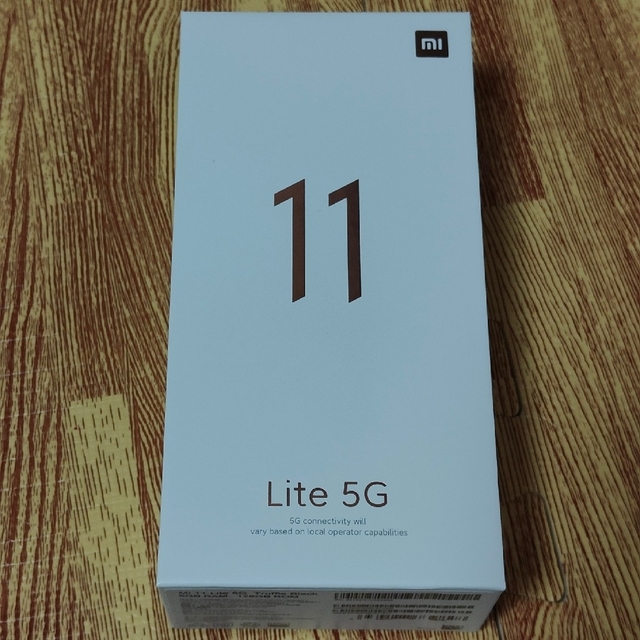 極美品 Xiaomi Mi 11 Lite 5G Black 即日発送