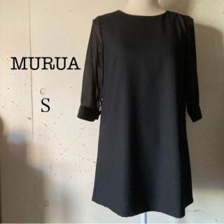 ムルーア(MURUA)のムルーア　MURUA トップス　ミニワンピース　ロングチュニック　ブラウス　美品(シャツ/ブラウス(長袖/七分))