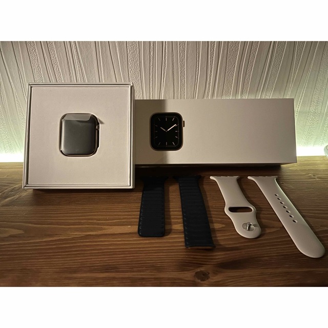 Apple Watch - 【早い者勝ち】Apple watch series5 ステンレス新品＋おまけ