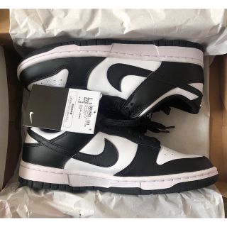 ナイキ(NIKE)のNike WMNS Dunk Low  White Black パンダ ダンク(スニーカー)