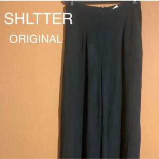 シェルターオリジナル(Shel'tter ORIGINAL)のシェルター　SHELTTER ワイドパンツ ガウチョパンツ(カジュアルパンツ)