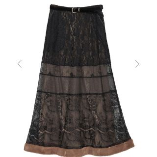 アメリヴィンテージ(Ameri VINTAGE)のSTRATUM LACE SKIRT アメリヴィンテージ(ロングスカート)