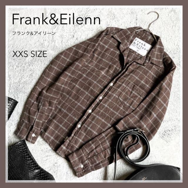 Frank&Eilenn】フランク&アイリーン チェック ネルシャツ XXS ...