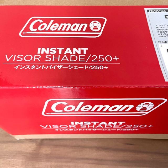 新品 コールマン インスタントバイザーシェード 250 未開封 タープ テント