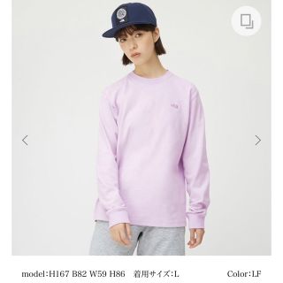 ザノースフェイス(THE NORTH FACE)の試着のみ☆ノースフェイス/レディス/L/S NUPTSE COTTON TEE(Tシャツ(長袖/七分))