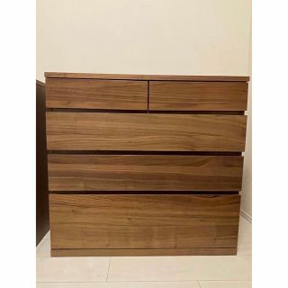 MUJI (無印良品) - 【aaa様】無印良品 ウォールナット材 木製チェスト