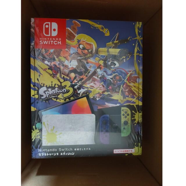 新しい到着 Nintendo Switch(有機ELモデル)スプラトゥーン3