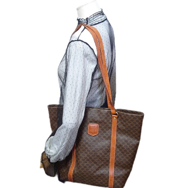 CELINE マカダム柄 トートバッグ 6