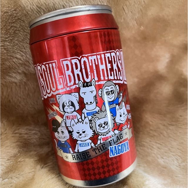 三代目 J Soul Brothers(サンダイメジェイソウルブラザーズ)のJ soul brothers☆ ライブグッズ　今市隆二　缶　ライオン エンタメ/ホビーのタレントグッズ(アイドルグッズ)の商品写真