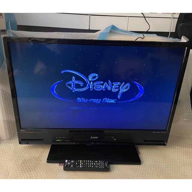 送料&加工料込 18製 液晶テレビ 32型 Blu-ray 1TB HDD内蔵 三菱電機
