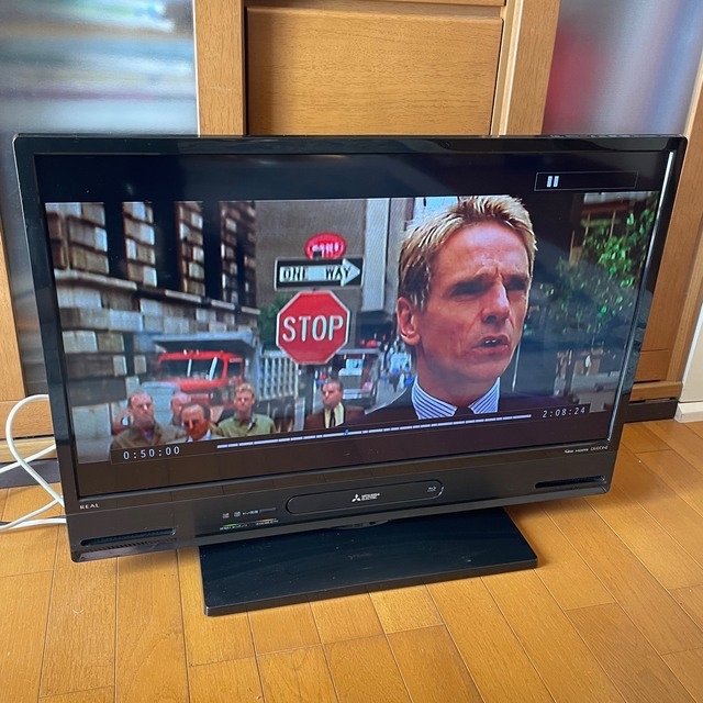 送料&加工料込 18製 液晶テレビ 32型 Blu-ray 1TB HDD内蔵 三菱電機