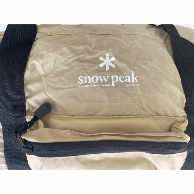 Snow Peak(スノーピーク)の限定　スノーピーク　ポケッタブルダッフルバッグ　 スポーツ/アウトドアのアウトドア(その他)の商品写真