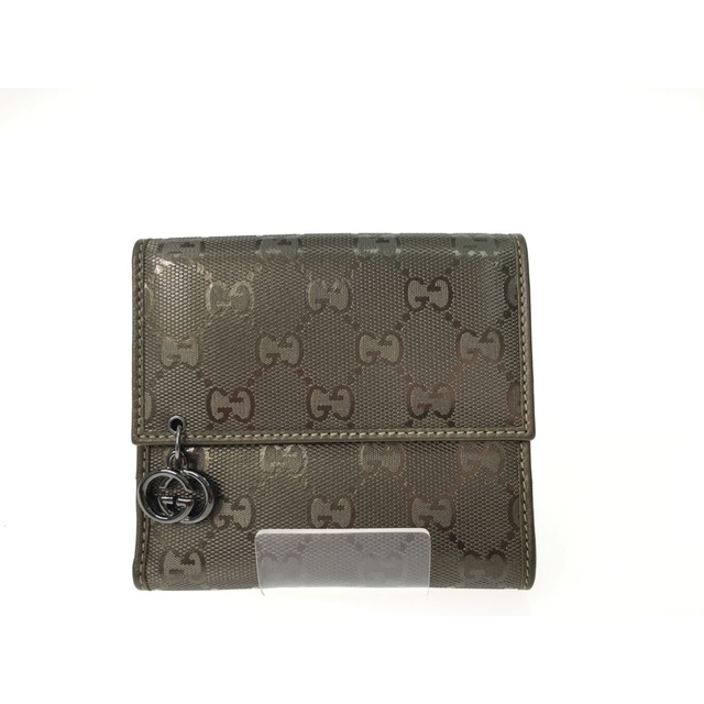 Gucci(グッチ)の▼▼GUCCI グッチ レディース 二つ折り Wホック財布 インプリメ アイコンチャーム 212105 シャンパンゴールド ハンドメイドのファッション小物(財布)の商品写真