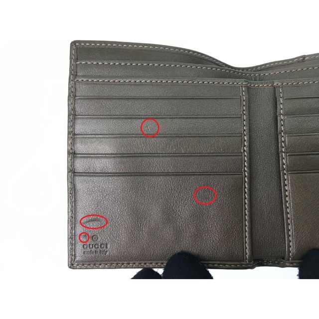 Gucci(グッチ)の▼▼GUCCI グッチ レディース 二つ折り Wホック財布 インプリメ アイコンチャーム 212105 シャンパンゴールド ハンドメイドのファッション小物(財布)の商品写真